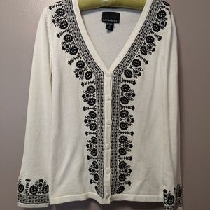 Cynthia Rowley embroidered cardigan